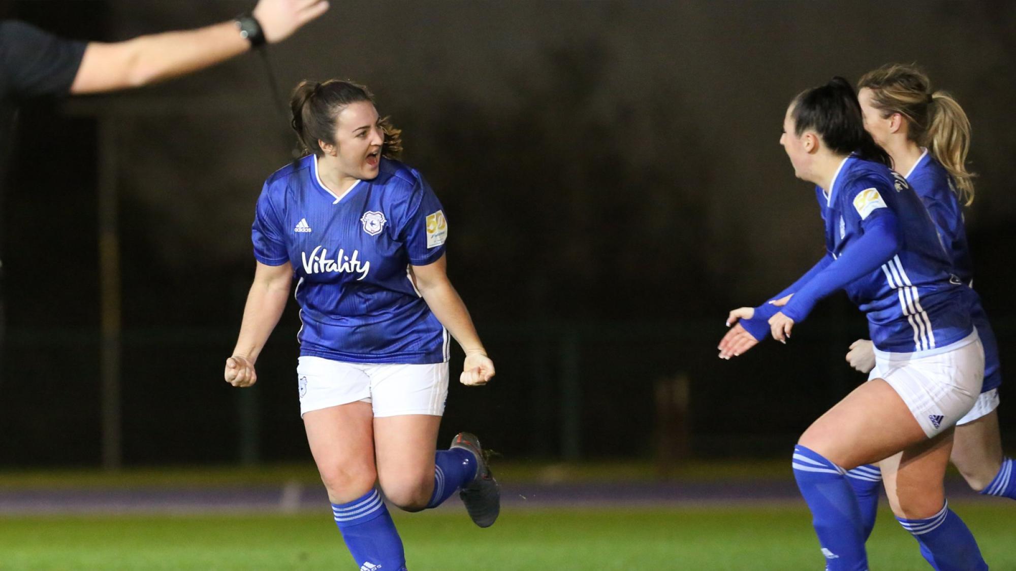 Match Report Cardiff City Fc Women 3 1 Cardiff Met Women Fc Cardiff